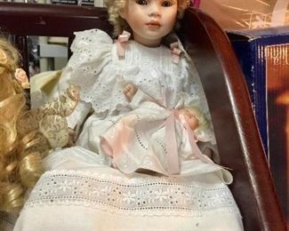 Original Vintage Pauline Doll w/Baby doll