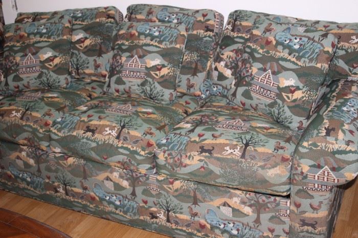 Ethan Allen Sleeper sofa.