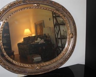 Antique mirror.