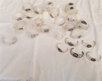 approximately 40 assorted bracelets