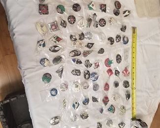 approximately 75 pairs of assorted earrings