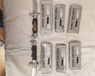6 hunting knives