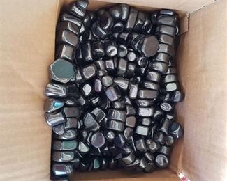 a box of assorted magnets - assorted shapes and sizes