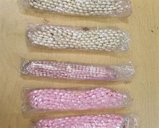 assorted stranded beads- approximately 70 strands