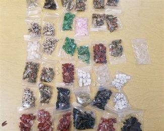 assorted beads - approximately 35 bags