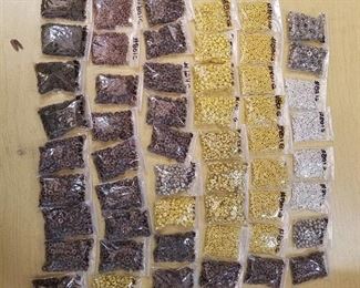 Approx 50 bags of assorted beads