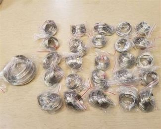 large assortment of Jewelers wire