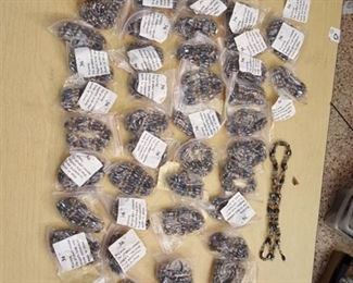 approximately 50 packages of 36 in stranded beads