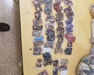 approximately 45 bags of assorted beads