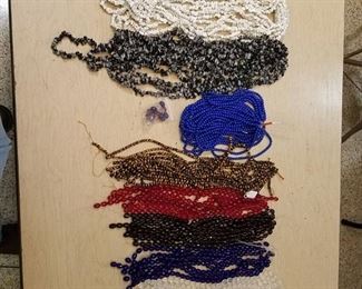 large lot of assorted jewelry beads