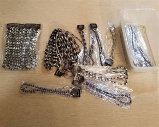 large lot of assorted necklaces