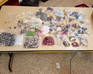 catch-all assorted jewelry beads lot
