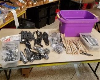 large lot of assorted hematite and magnetic jewelry