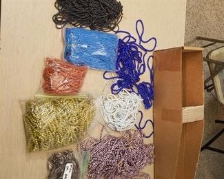 large lot of assorted beaded strands