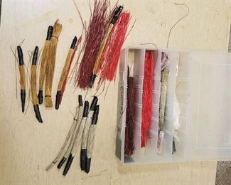 organizer container with assorted wire