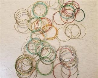approximately 90 assorted Bangles