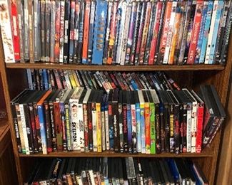 Loads of DVDs 