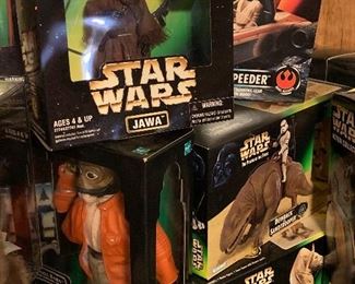 Star Wars items new in package 