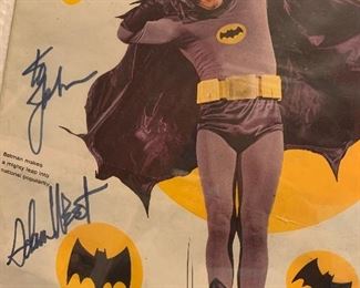 Signed Life magazine by Adam West 