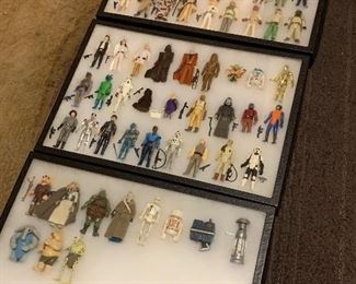 Star Wars Figurines includes the first 12 that were produced! Also includes all their weapons. 