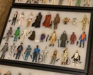 Star Wars Figurines includes the first 12 that were produced! Also includes all their weapons. 
