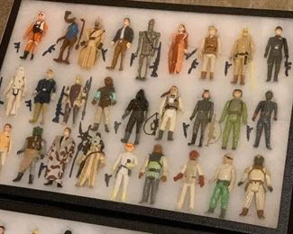 Star Wars Figurines includes the first 12 that were produced! Also includes all their weapons. 