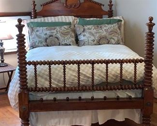 Fabulous antique bed.