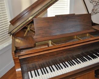 Haddorff parlor grand piano (1921) completely restored inside and out