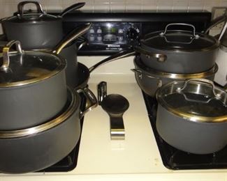 Cuisinart, Calphalon, Pots and pans 