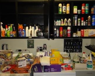 Laundry room, Cleaning supplies 
