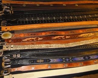 Western Belts,  34 / 36 sizes 