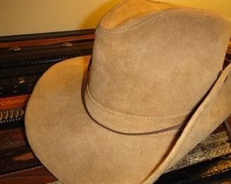 Aussie Hat, By Minnetonka, Genuine Leather Hat.