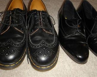 Men's Dress Shoes, Size 11. Dr. Martins, Italian Leather, Adolfo