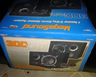 NEW in box , Megasound speaker system 