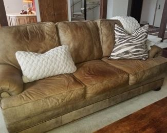 Leather Sofa, matching loveseat 