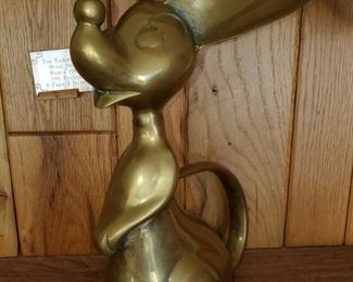 Large Brass mouse 