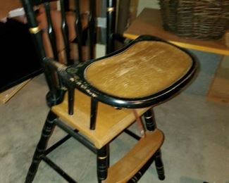 High Chair, Hitchcockstyle 