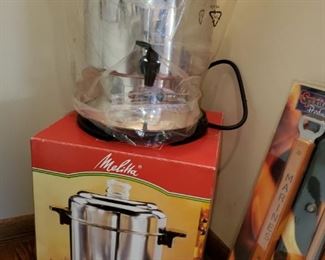 Coffee Pot, Great for holiday parties 