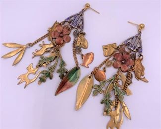 Fun costume jewelry earrings