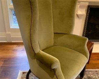 John Boone wing chair.