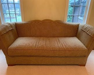 Deep and plush Caledonian sofa.