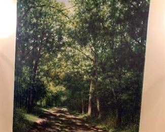 Original Pamela Hart painting on canvas. Stunning!