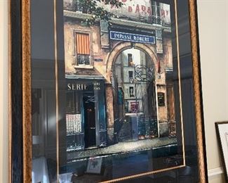 Thomas Prydzynski serigraph, signed and numbered, one of three.