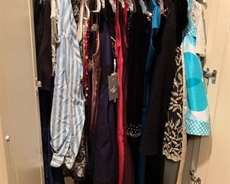 Ladies dresses.