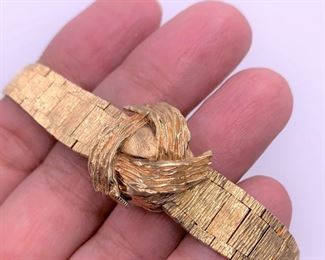 14K gold ladies watch