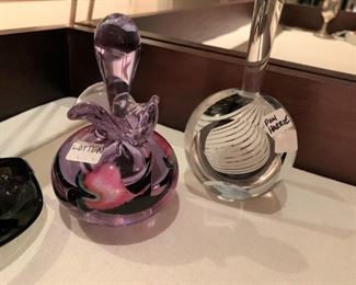 Lotten and Harrie perfume bottles