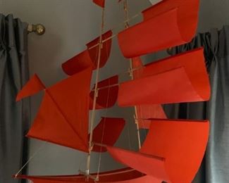 Sailing ship kite
