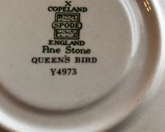 Spode Queen's Bird Y4973