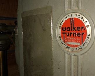 Walker Turner Wood Working Machine Tools