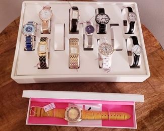 Watches by Isaac Mizrahi, Affinity Diamond Watch, Gruen, Ecclissi, Bronze Italia, DMQ CZ, Aladdin, Timex Watch